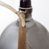 Industrial articulated floor lamp