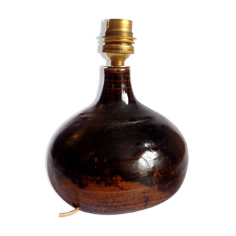 Stoneware lamp from La Borne