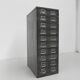 Industrial Steel Chest of Drawers with 20 Drawers