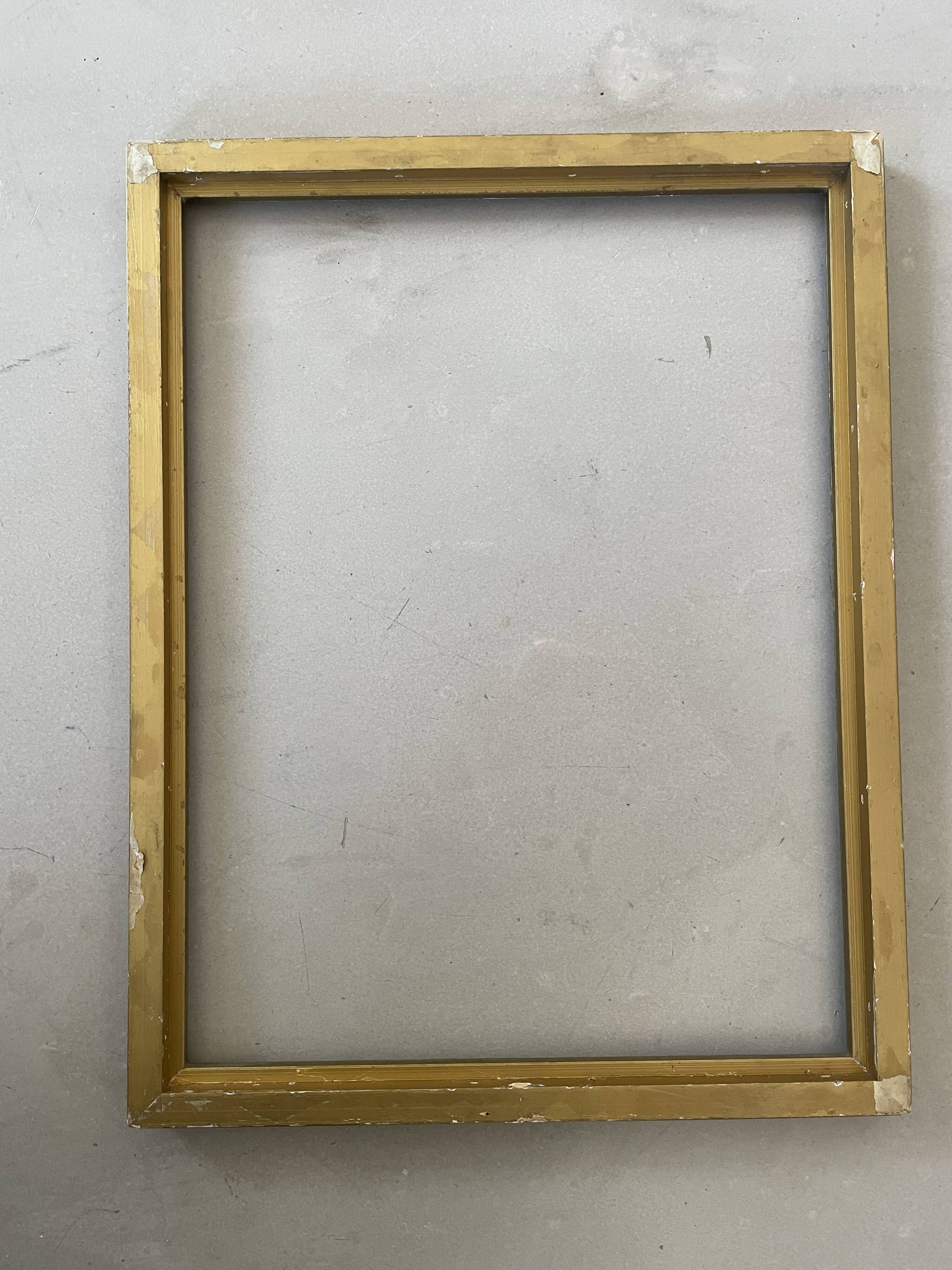 Golden frame 35x45cm