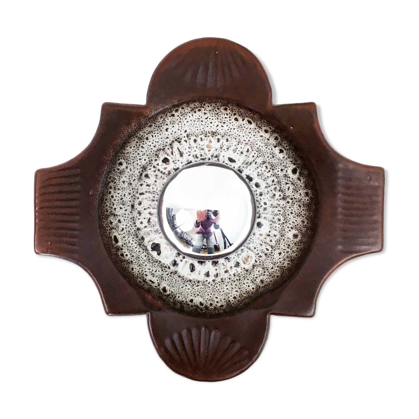 Ceramic wall lamp Hustadt Leuchten