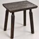 Table d'appoint dans le goût des Artisans de Marolles  1950