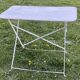 Vintage 1950s wrought iron folding garden table