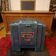 Enamelled cast iron stove