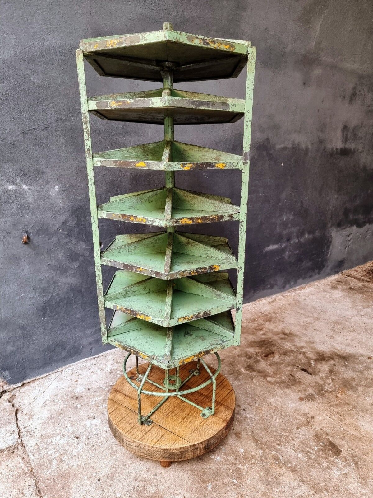 Support de stockage d'armoire de carrousel industriel du garage