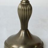 Silver metal lamp foot