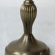Silver metal lamp foot