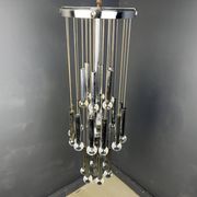 Lustre cascade chromé vintage, années 1970