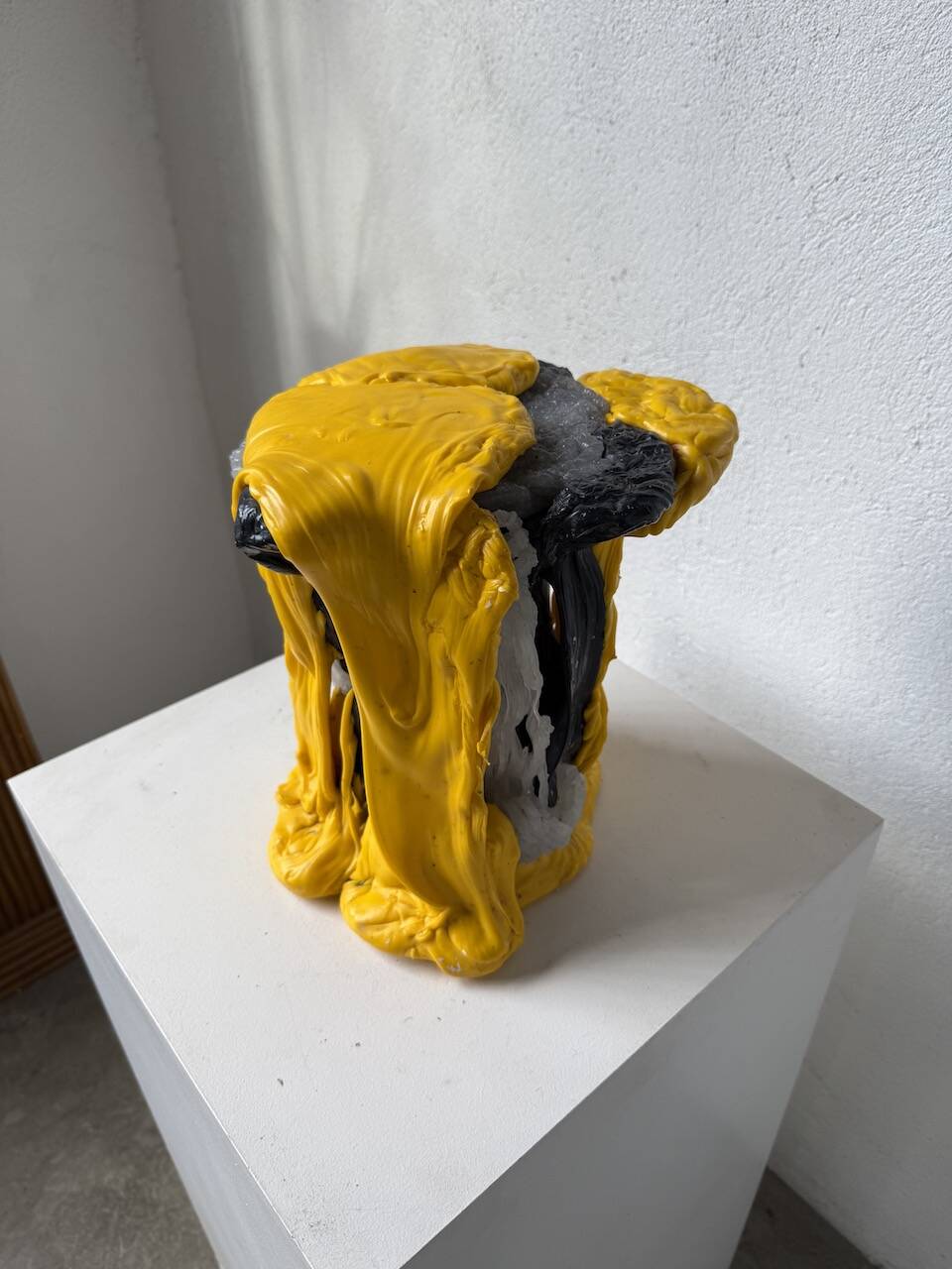 Resin fish sculpture