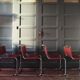 4 Marcel Breuer design chairs, model B33