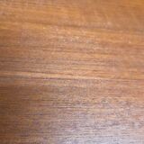 1960 stamped round teak dining table