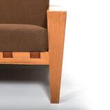 Svante Skogh large Bodo four Seater Sofa in Oak 1957