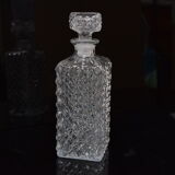 Vintage crystal glass liqueur decanter,1950