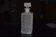 Vintage crystal glass liqueur decanter,1950
