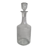 Ancienne Carafe à Eau en Cristal, Années 1900, 25 cm