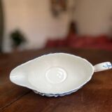 Saucier en faïence bleu de Enoch Wedgwood - Royal Homes of Britain