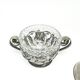 Art Nouveau sugar bowl, silver-plated brass, Poland, 1920s