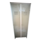 Tolix wardrobe with double lockers