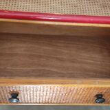 Rattan chest of drawers 3 drawers