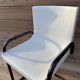Vintage cantilever chair (sled base)