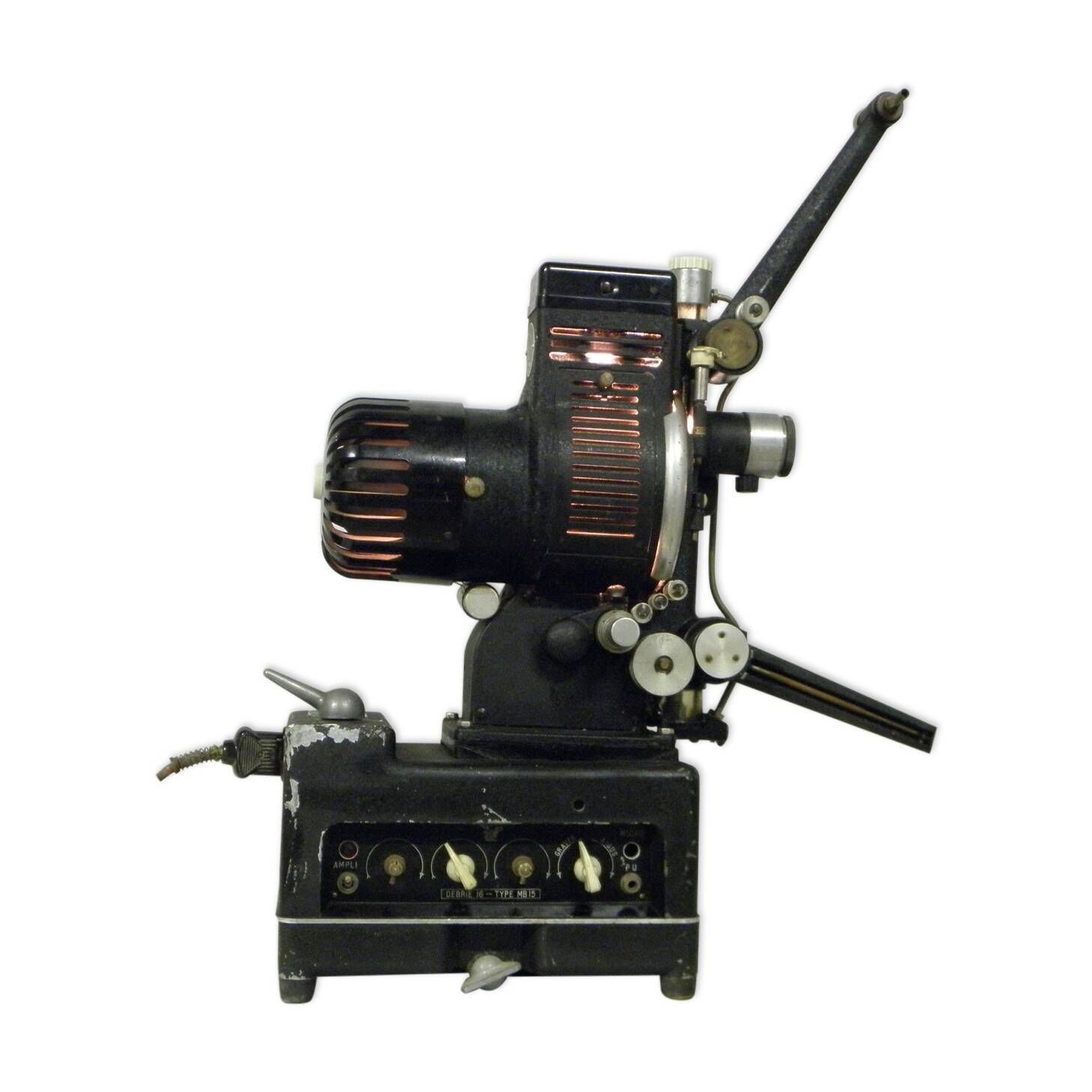 Moteur De Projecteur Cinéma 16mm Debrie - Marque Ragonot - Occasion Fonctionnel