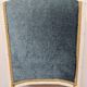 Chaise Style Louis XVI En bois Et Velours Bleu