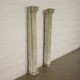 Pair of Renaissance pilasters in Serena stone, Italy, 16th century