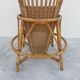 1950 vintage rattan cocktail bar