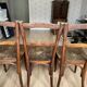 Chaises bistrot en trio