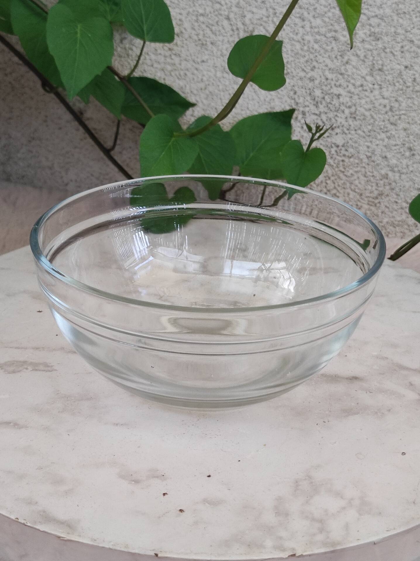Glass bowl