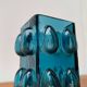 Bubble glass vase from the mid-century Scandinavian space age by Wilhelm Braun-Feldweg for Hirschberg, 1960s.
