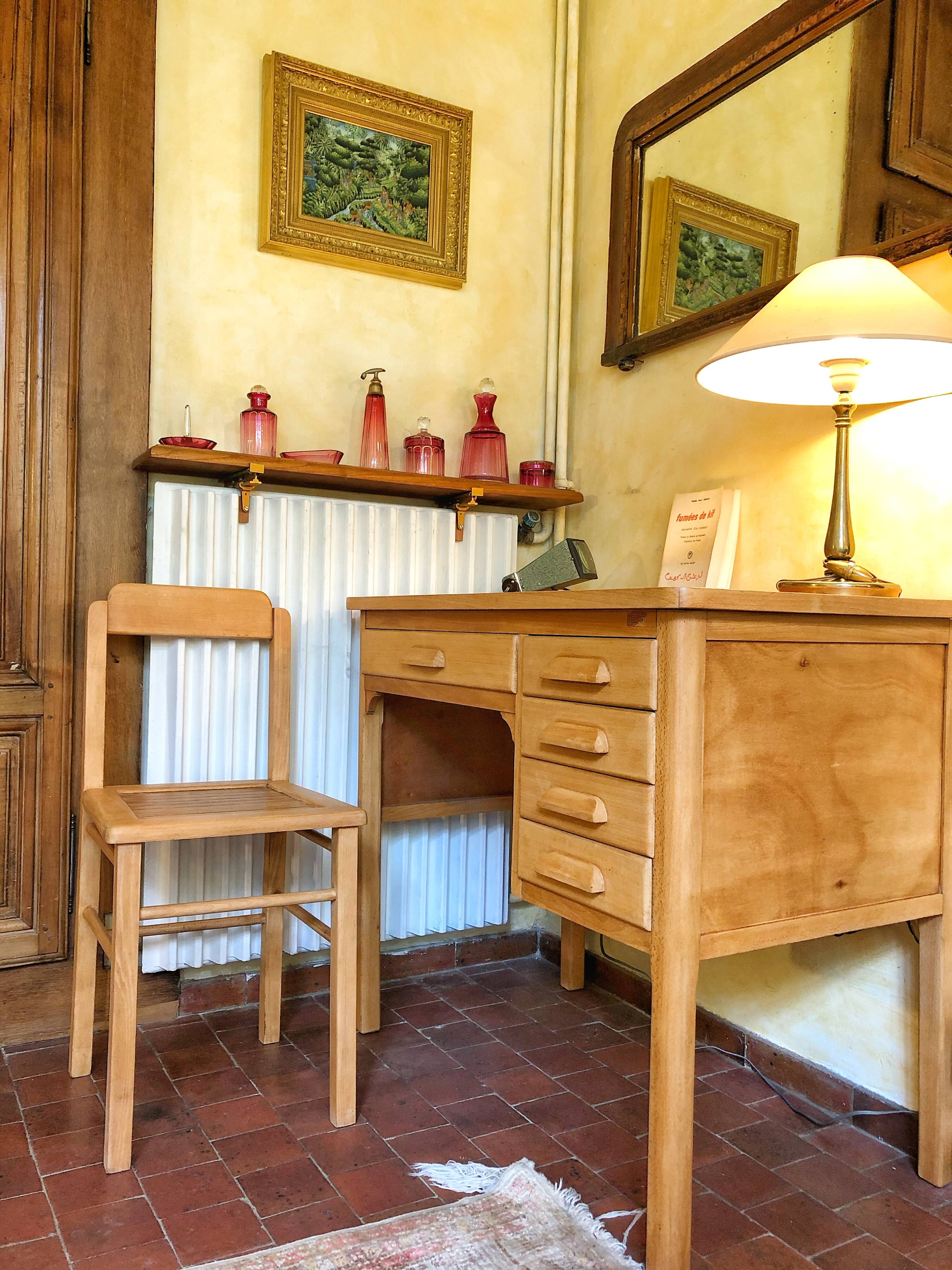Vintage school desk