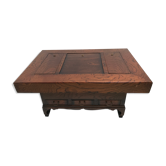 Coffee bar coffee table with vintage drawers