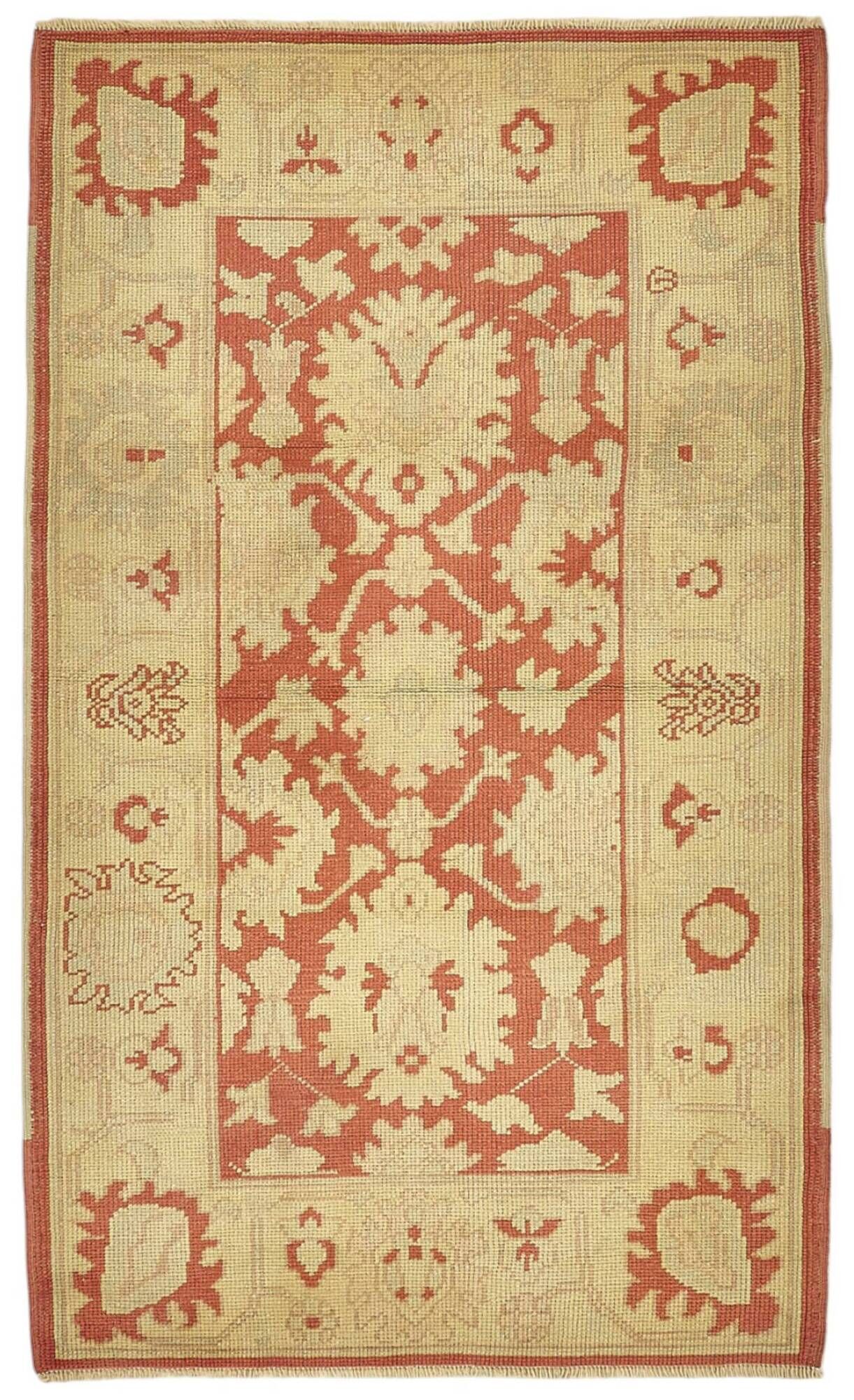 Turkish Vintage Anatolian Rug 91 cm x 152 cm