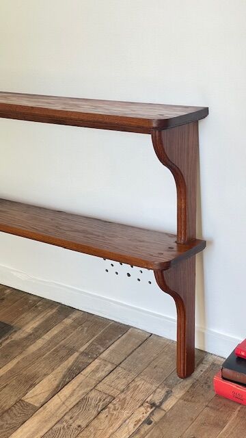 VINTAGE Solid Oak SHELF