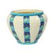 Vase Pot de Fleurs Polychrome Catteau Boch Keramis Art Déco ca. 1922