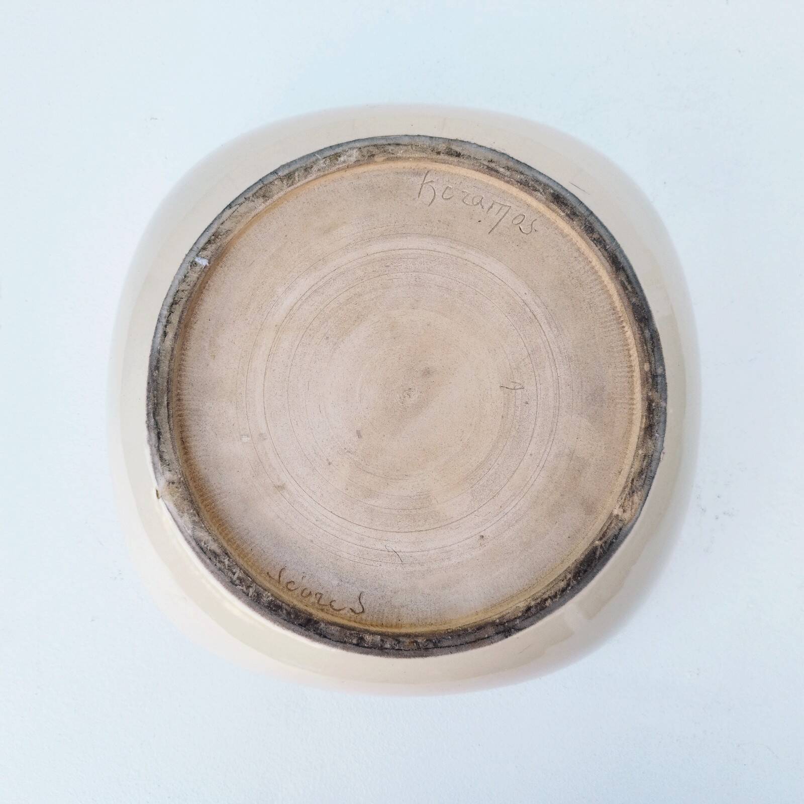 Ceramic cup from Sèvres workshop Keramos 50's