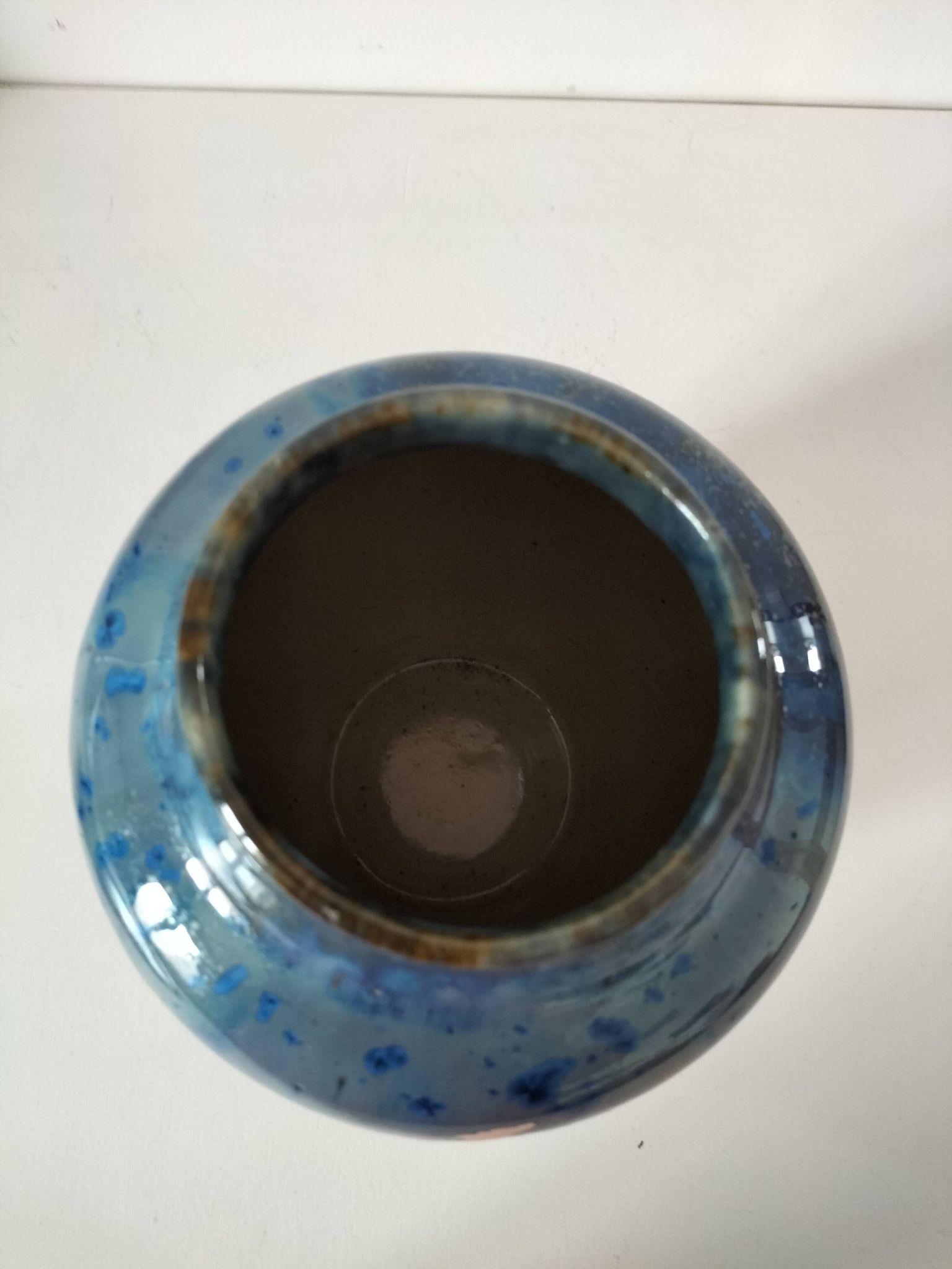 Vase Faiencerie Héraldique Pierrefonds