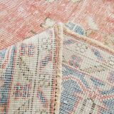 8x11 Dusty Red Vintage Persian Rug, 243x347Cm