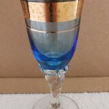 7 Vintage Crystal Glasses