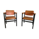2 Fauteuils vintage années 80