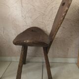 Paire de chaises brutalistes