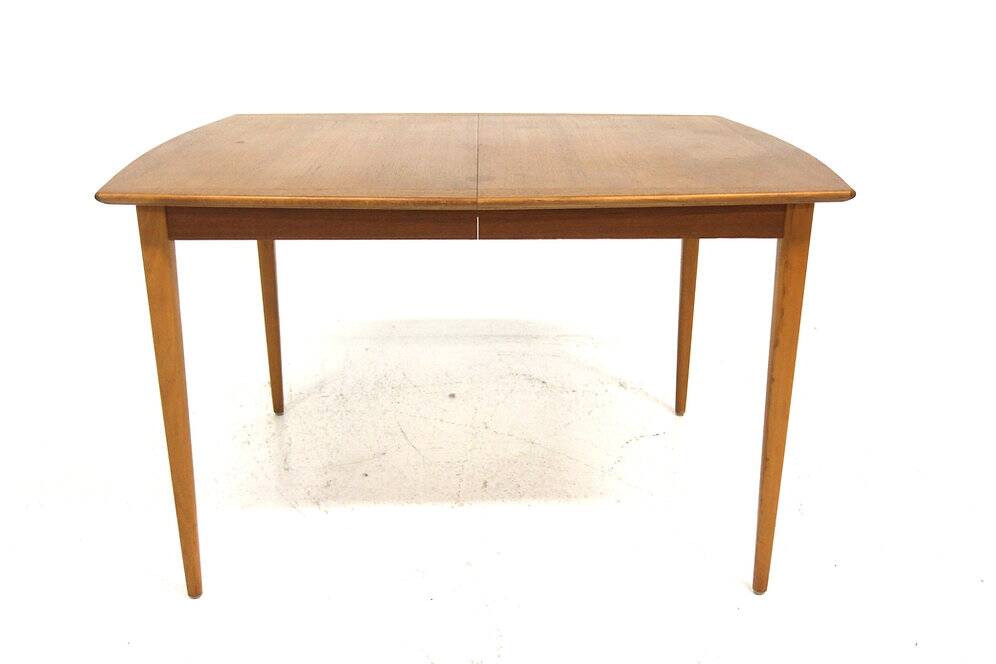 Scandinavian teak dining table, Sweden, 1960s