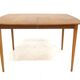 Scandinavian teak dining table, Sweden, 1960s