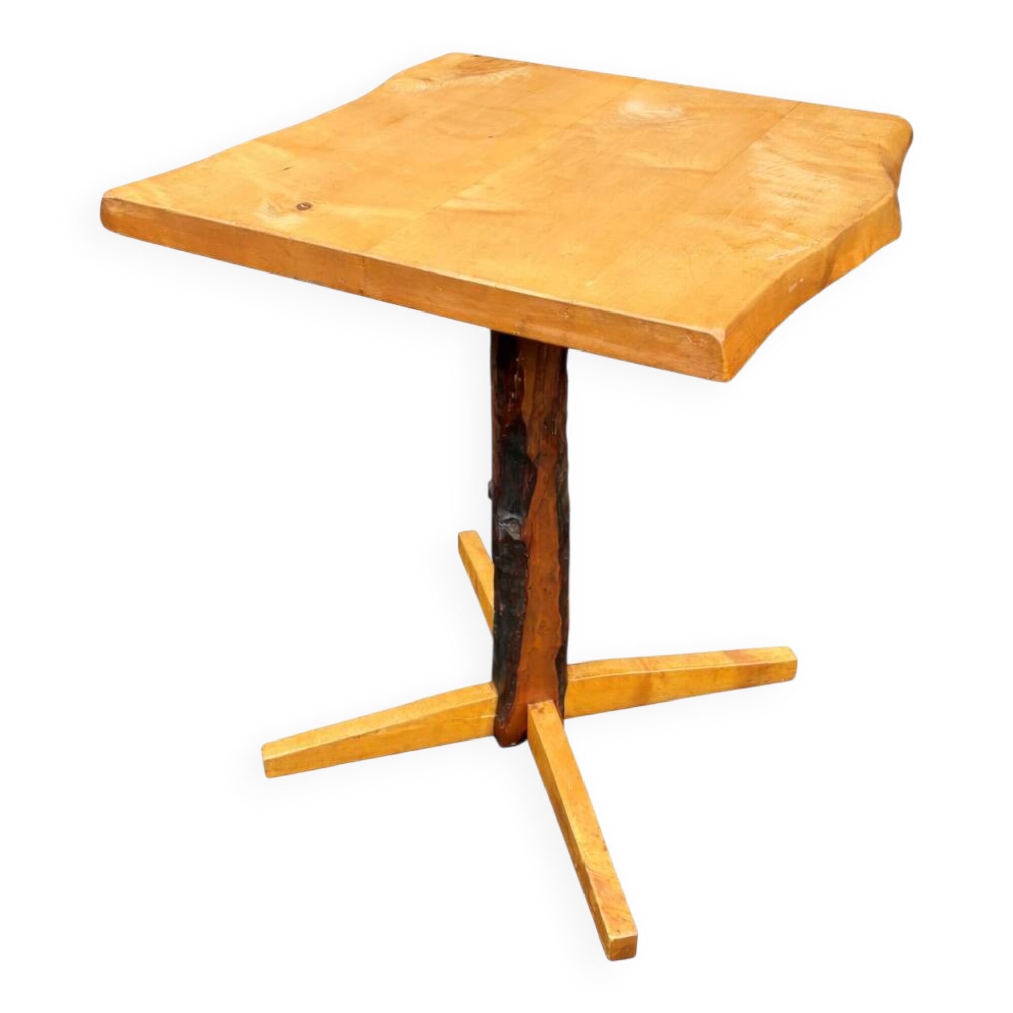 Table Bistrot en Orme vintage