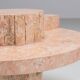Magnussen Ponte Mactan stone small coffee table Belgium 1970