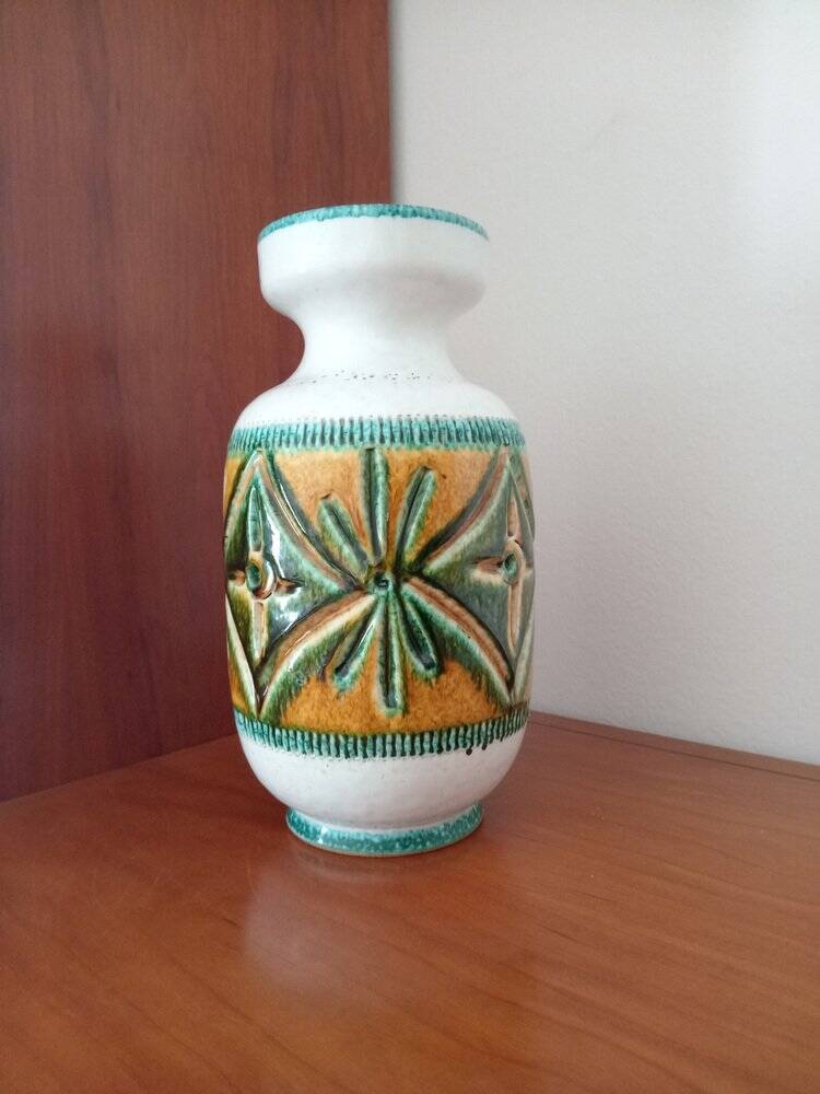 Vintage terracotta vase by Ceramiche Nuovo Rinascimento, 1970s