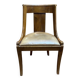Leather gondola chair