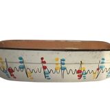 Large vintage ceramic dish