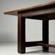 Table de monastère belge en chêne 280 cm